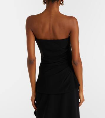 Top bustier Damea in crêpe | Proenza Schouler