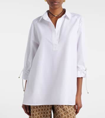 Camicia Adorni oversize in popeline di cotone | Max Mara