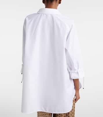 Camicia Adorni oversize in popeline di cotone | Max Mara