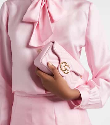 Crossbody Bag GG Marmont Mini aus Leder | Gucci