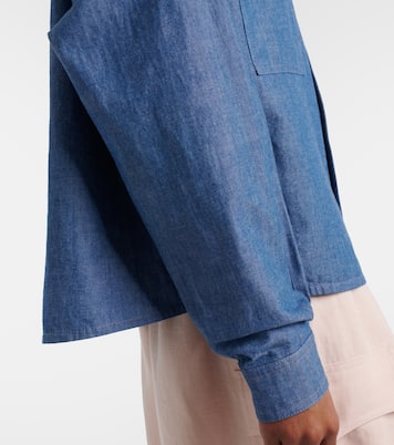 Gyles cotton chambray shirt | Loro Piana