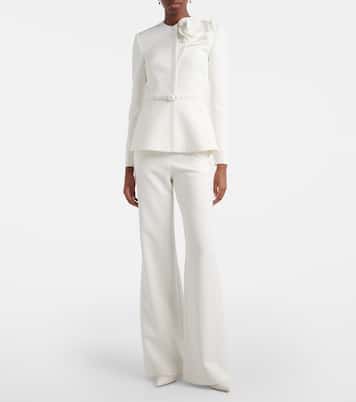 Jacke aus Crêpe  | Roland Mouret