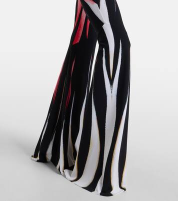 Printed halterneck jumpsuit | Roberto Cavalli