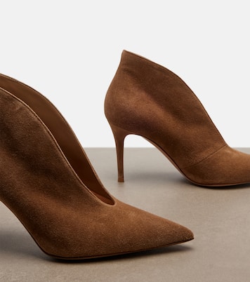 Pumps Vania aus Veloursleder | Gianvito Rossi