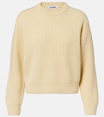 Pull côtelé en laine | Jil Sander