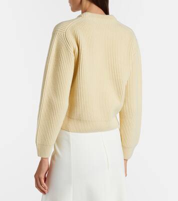 Pull côtelé en laine | Jil Sander
