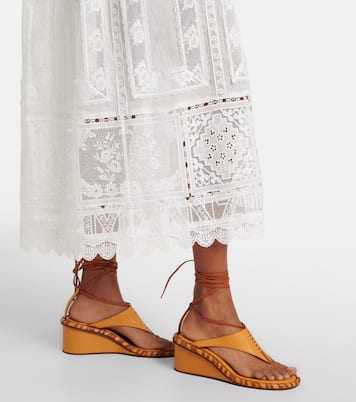 Midikleid Aster mit Spitze | Zimmermann