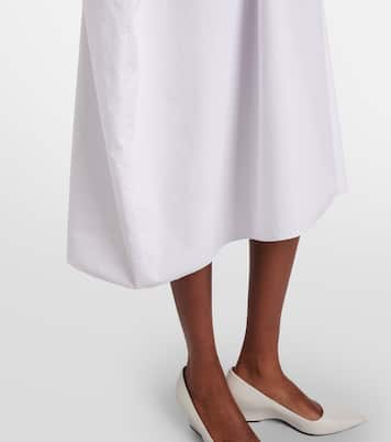Midikleid Julen aus Baumwollpopeline | The Row
