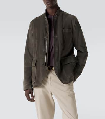 Suede jacket | Eleventy