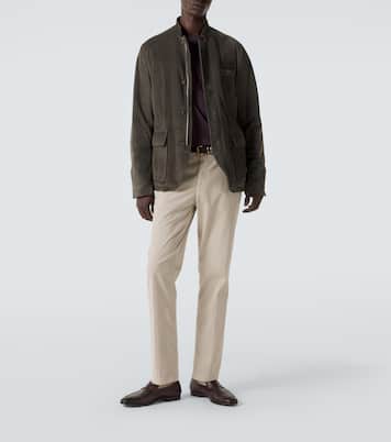 Suede jacket | Eleventy