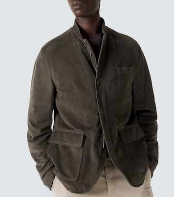 Suede jacket | Eleventy