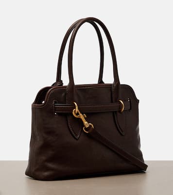 Aventure leather shoulder bag | Miu Miu