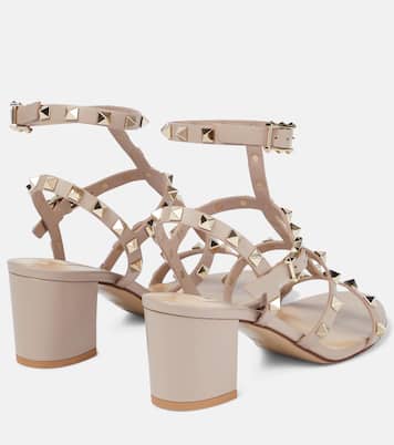 Valentino Garavani Rockstud leather sandals | Valentino Garavani