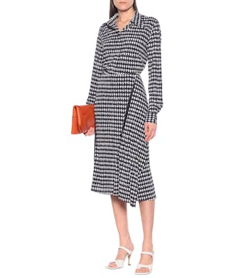 Midirock aus Jersey | Victoria Beckham