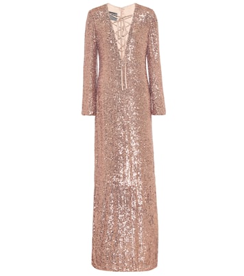 Sequined gown | Monique Lhuillier