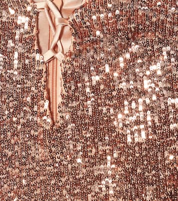 Sequined gown | Monique Lhuillier