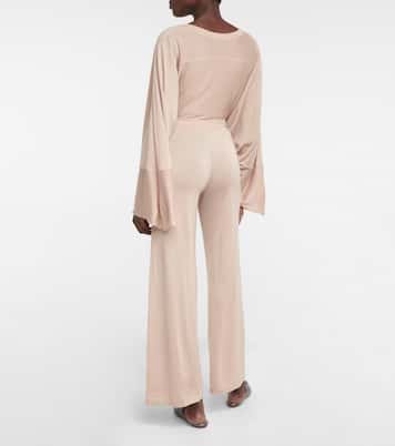 Hose aus Kaschmir und Seide | Alaïa
