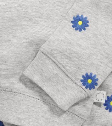 Baby floral cotton sweater and sweatpants set | Stella McCartney Kids