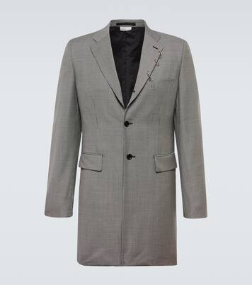 Karierte Jacke aus Wolle | Comme des Garçons Homme Deux