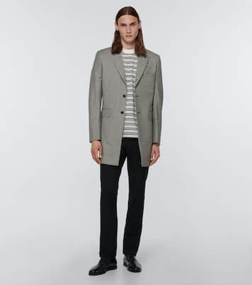 Karierte Jacke aus Wolle | Comme des Garçons Homme Deux