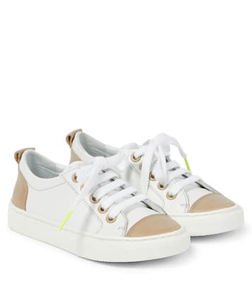 Archie leather sneakers | Bonpoint