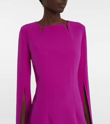 Robe aus Crêpe | Safiyaa