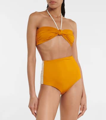 Culotte de bikini Luna Nueva à taille haute | Johanna Ortiz