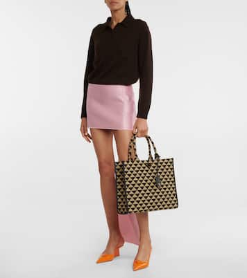 Tote Bag Symbole aus Jacquard | Prada