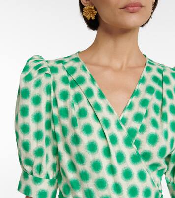 Robe Elodie imprimée en coton | Diane von Furstenberg