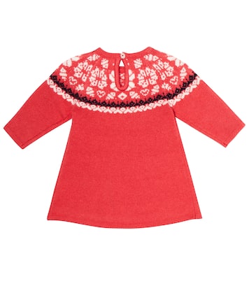 Baby jacquard wool dress | Tartine et Chocolat