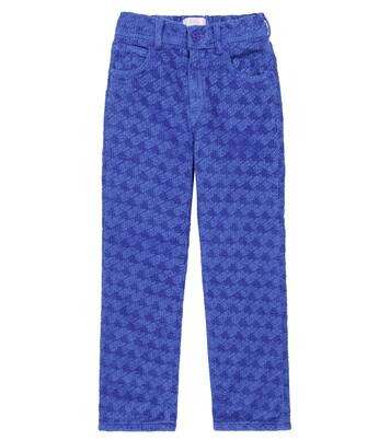 Logo cotton corduroy pants | ERL Kids