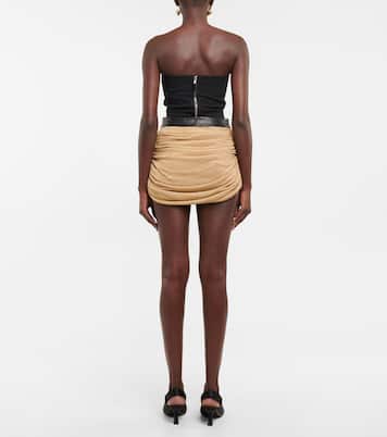 Minifalda drapeada Draitton | Khaite