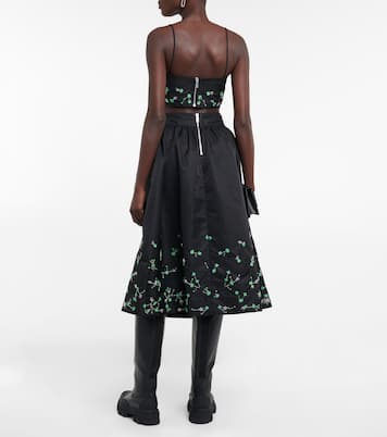 Verziertes Cropped-Top | Ganni