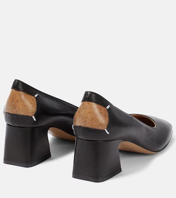 Four Stitch leather court pumps | Maison Margiela