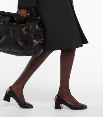 Four Stitch leather court pumps | Maison Margiela