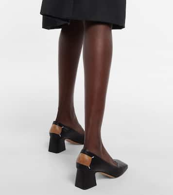 Four Stitch leather court pumps | Maison Margiela