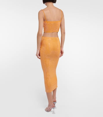 Verzierter Midirock | Self-Portrait