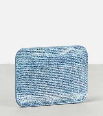 Printed leather card holder | Balenciaga
