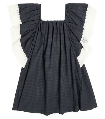 Baby - Abito in cotone con pizzo | Suncracy