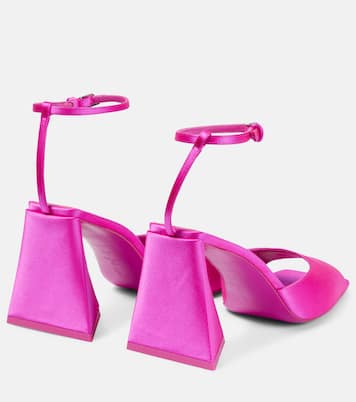 Sandalen Piper aus Satin | The Attico