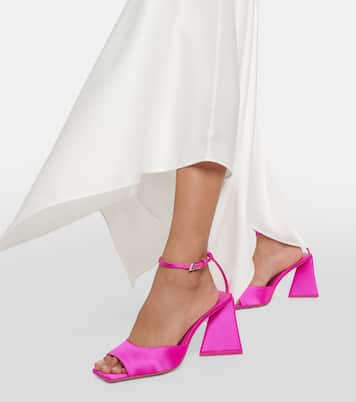 Sandalen Piper aus Satin | The Attico