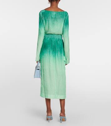 Jupe midi en velours | Acne Studios