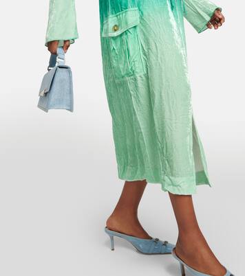 Jupe midi en velours | Acne Studios