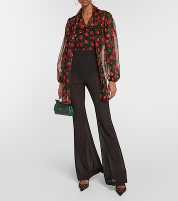 Slingback-Pumps aus Spitze | Dolce&Gabbana