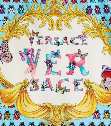 Logo printed swimsuit | Versace Kids