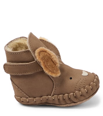 Baby Kapi Squirrel nubuck booties | Donsje