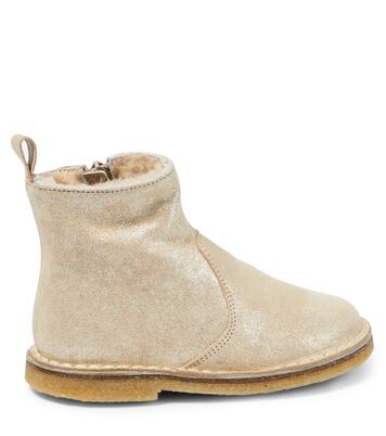 Harley glittered suede ankle boots | PèPè