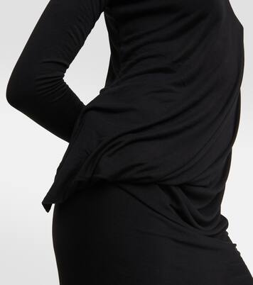 Lilies Midikleid aus Jersey | Rick Owens