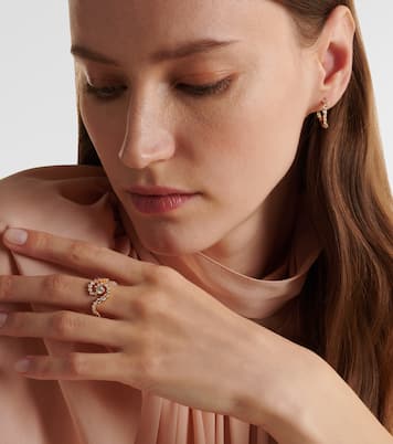 Ring Ocean de Ciel aus 18kt Gelbgold mit Diamanten | Sophie Bille Brahe