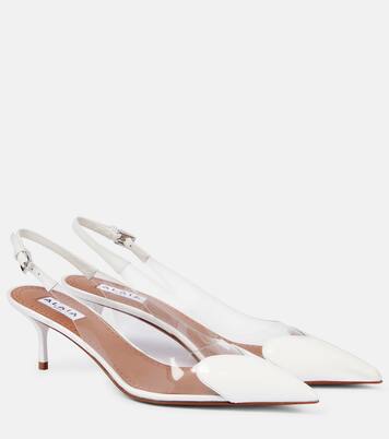 Slingback-Pumps Cœur mit Lackleder | Alaïa